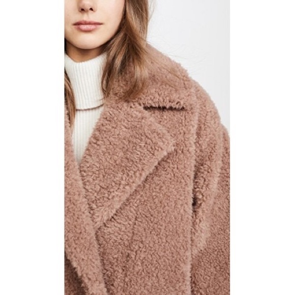 Nanuska Teddy Faux Fur Coat - Picture 1 of 4